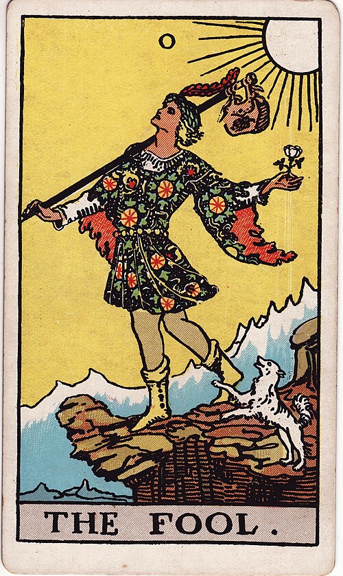 The Fool, Rider-Waite 1909